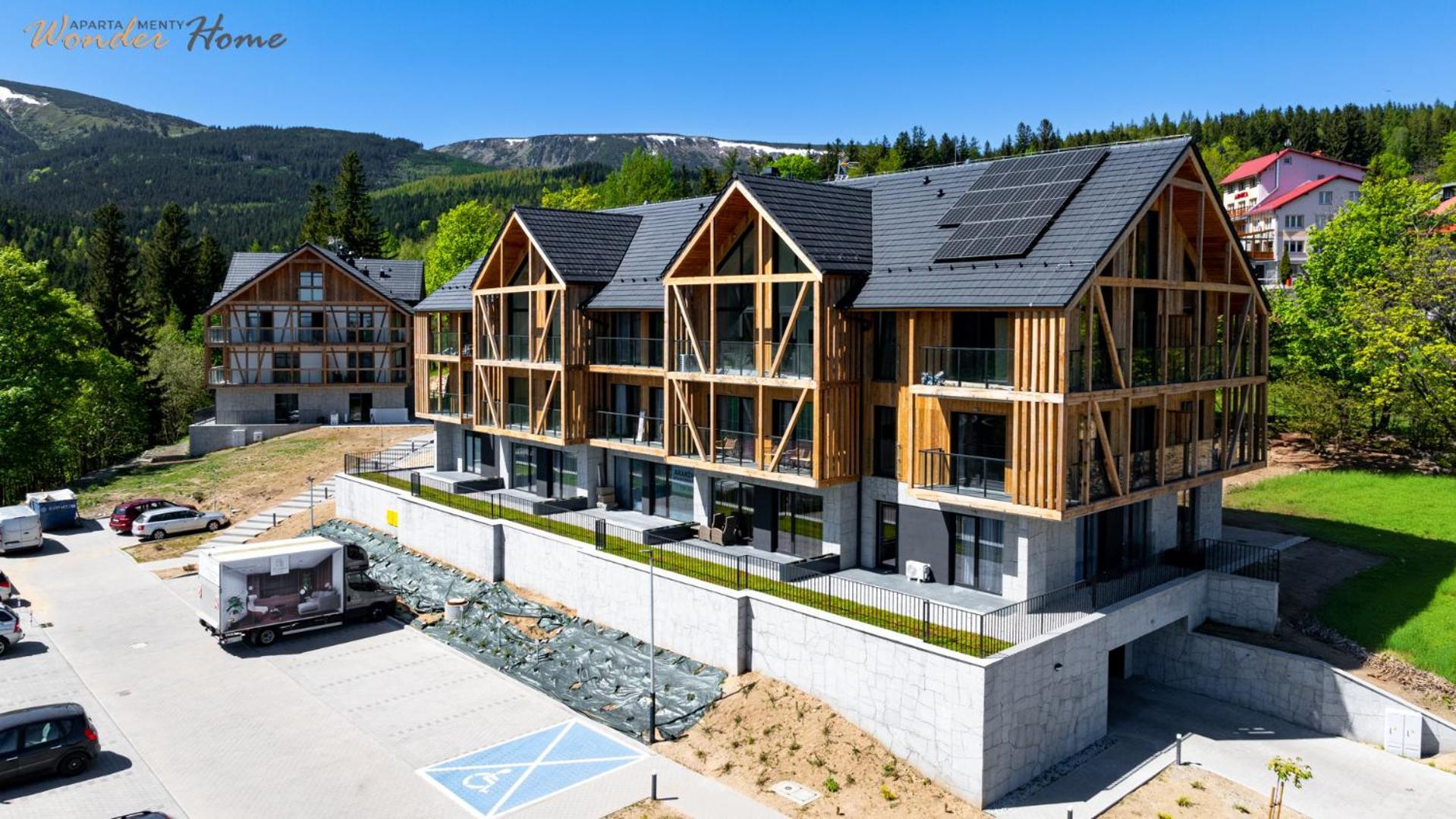 Wonder Home - Orlik Residence - Apartamenty Z Widokiem Na Sniezke, Blisko Wyciagow, Ski Arena I Kosciolka Wang カルパッチ エクステリア 写真