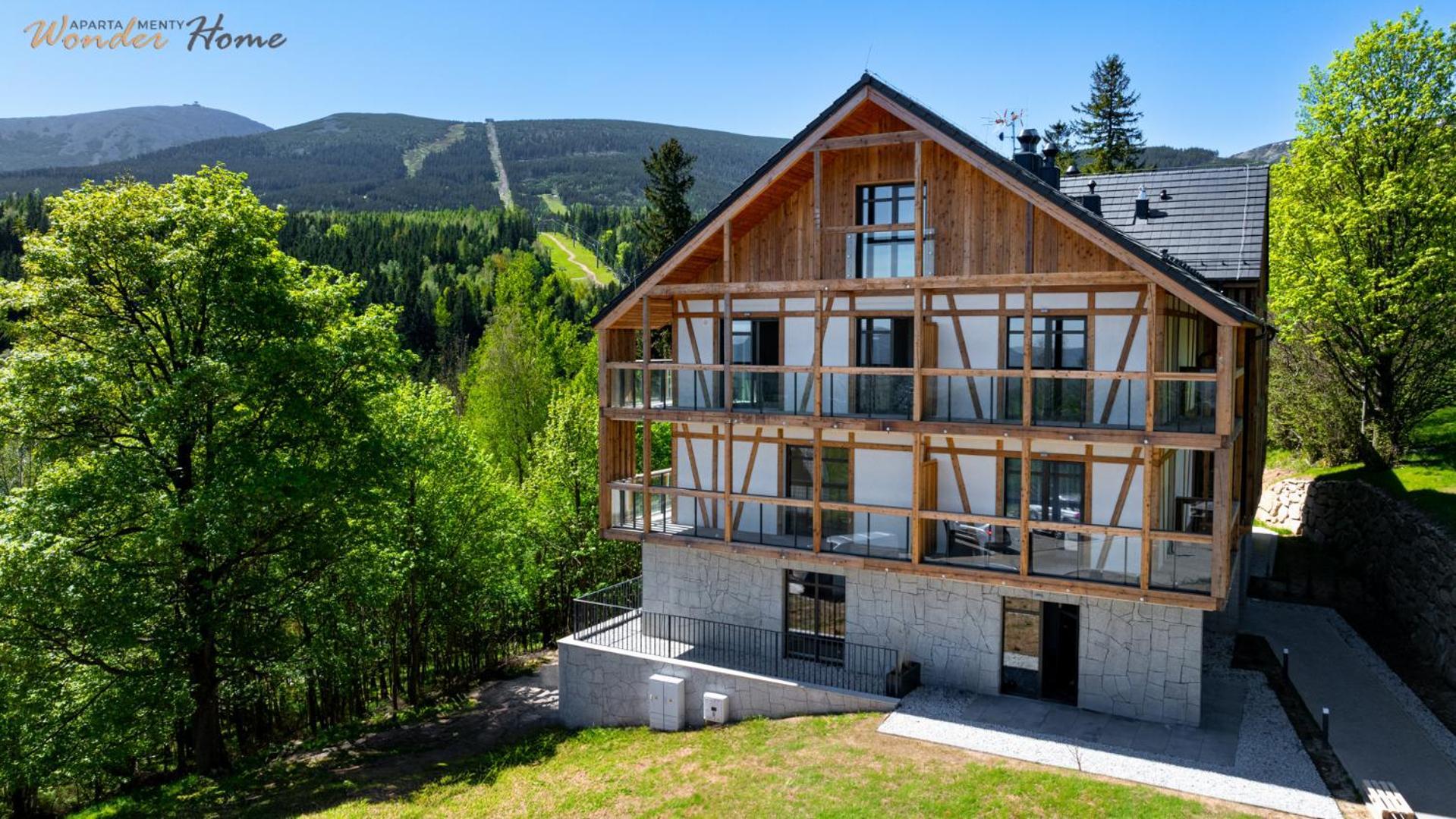 Wonder Home - Orlik Residence - Apartamenty Z Widokiem Na Sniezke, Blisko Wyciagow, Ski Arena I Kosciolka Wang カルパッチ エクステリア 写真